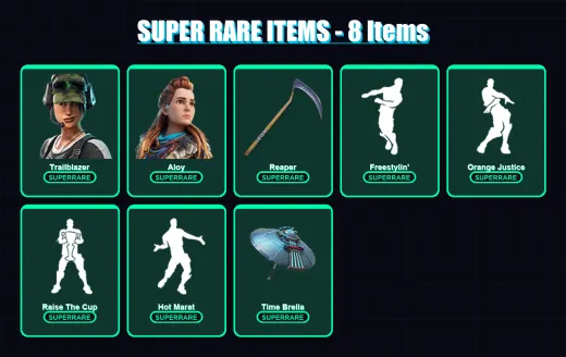 [SWITCH/XBOX/PC] | Trailblazer | Aloy | Blackheart | Gear Specialist Maya | Fusion | 170 skin | 151 pickaxe | 180 emote | 119 glider | Lv1999