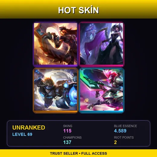 EUNE | Victorious Sivir | Victorious Morgana | High Noon Twisted Fate | Battle Academia Jayce | 115 Skin | 137 Champ | Lv69