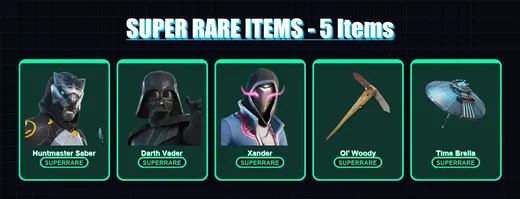 [PC/PSN] | Huntmaster Saber | Darth Vader | Xander | Valeria | Snap | 384 skin | 402 pickaxe | 311 emote | 231 glider | Lv3989