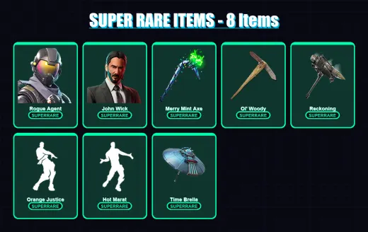 [SWITCH/XBOX/PSN/PC] | Rogue Agent | John Wick | The Scientist | Ragnarok | Frostbite | 122 skin | 104 pickaxe | 104 emote | 101 glider | Lv1737