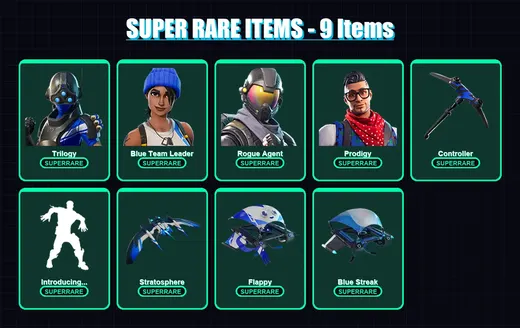 [PC/XBOX] | Trilogy | Blue Team Leader | Rogue Agent | Prodigy | Carbide | 9 skin | 18 pickaxe | 20 emote | 20 glider | Lv378 — Game account