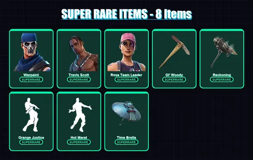 [PS4/PS5/PC] | Warpaint | Travis Scott | Rose Team Leader | Kymera | A.I.M. | 153 skin | 145 pickaxe | 133 emote | 139 glider | Lv1825