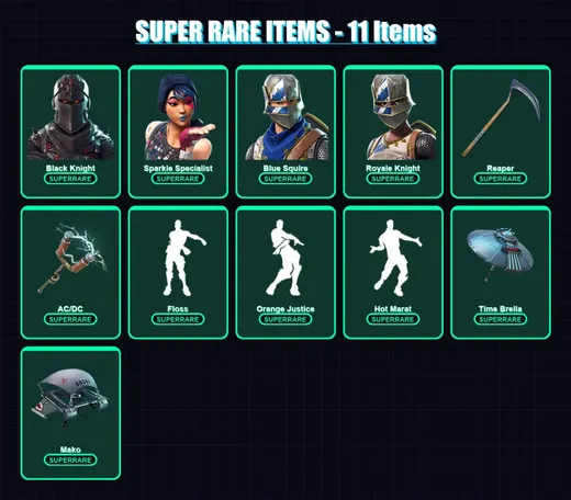 [PC/XBOX] | Black Knight | Sparkle Specialist | Blue Squire | Royale Knight | Carbide | 17 skin | 33 pickaxe | 33 emote | 46 glider | Lv942