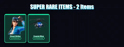 [PC] | Cloud Striker | Valeria | Peter Griffin | Deadpool | Hades | 63 skin | 93 pickaxe | 85 emote | 65 glider | Lv834