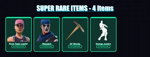 [PC/XBOX/PSN] | Rose Team Leader | Warpaint | Valor | The Ageless | Carbide | 38 skin | 39 pickaxe | 36 emote | 45 glider | Lv447