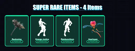 [PC/XBOX/PSN] | Mandalorian | Eternal Knight | Calamity | Blackheart | Hybrid | 67 skin | 71 pickaxe | 75 emote | 73 glider | Lv1005