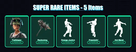 [PC/XBOX/PSN] | Trailblazer | Dire | Drift | Calamity | Giddy-up | 13 skin | 23 pickaxe | 32 emote | 31 glider | Lv734