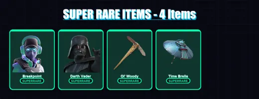 [PC/PSN] | Breakpoint | Darth Vader | Galaxy Grappler | Blaze | Joey | 217 skin | 218 pickaxe | 160 emote | 137 glider | Lv1705