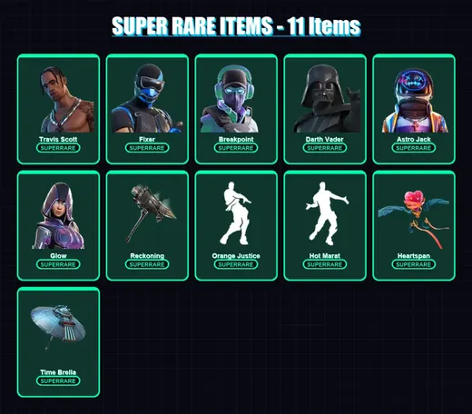 [PS4/PS5/XBOX/PC] | Travis Scott | Fixer | Breakpoint | Darth Vader | Astro Jack | 146 skin | 166 pickaxe | 158 emote | 168 glider | Lv2668