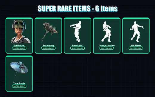 [PC/XBOX/PSN] | Trailblazer | Ronin | Lynx | Zenith | Calamity | 13 skin | 16 pickaxe | 21 emote | 21 glider | Lv351
