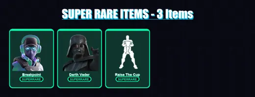 [PC/XBOX] | Breakpoint | Darth Vader | Raz | Polarity | Gear Specialist Maya | 189 skin | 204 pickaxe | 175 emote | 158 glider | Lv2817