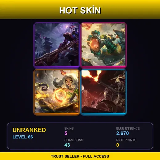 LAN | Blood Moon Jhin | Shan Hai Scrolls Bard | Shan Hai Scrolls Neeko | Crime City Twitch | 5 Skin | 43 Champ | Lv66 — Crime City Twitch