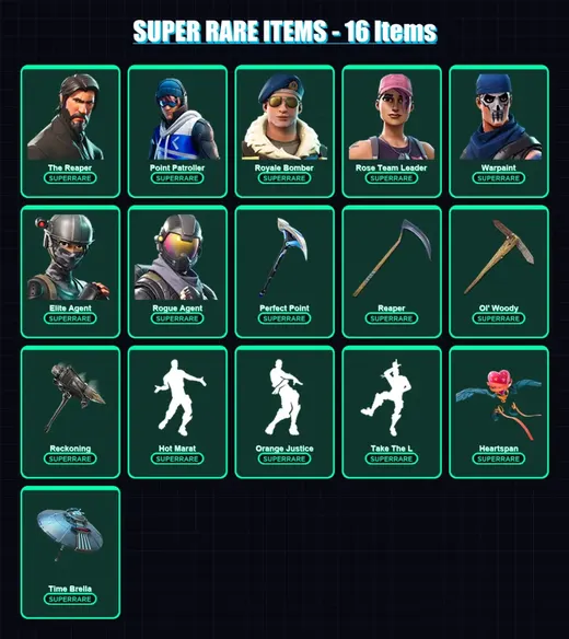 [PS4/PS5/XBOX/PC] | The Reaper | Point Patroller | Royale Bomber | 135 skin | Lv2149