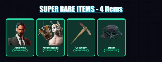 [PS4/PS5/XBOX/PC] | John Wick | Psycho Bandit | Midas Rex | 268 skin | Lv5747