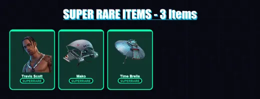 [PC/PSN] | Travis Scott | Catalyst | The Imagined | Snap | The Origin | 37 skin | 29 pickaxe | 18 emote | 34 glider | Lv386