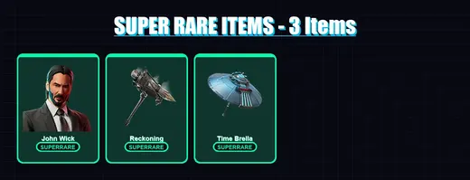 [PS4/PS5/XBOX/PC] | John Wick | Driftwalker | Spectra Knight | Krampus | Kado Thorne | 198 skin | 230 pickaxe | 208 emote | 172 glider | Lv3494