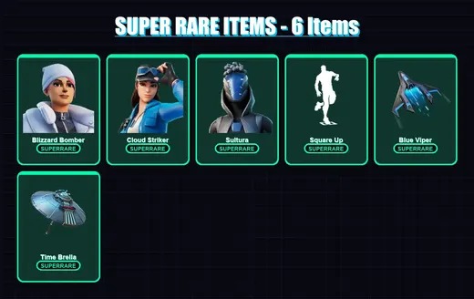 [PS4/PS5/XBOX/PC] | Blizzard Bomber | Cloud Striker | Sultura | 103 skin | Lv1620