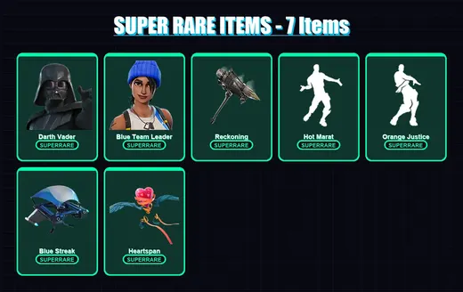 [PS4/PS5/XBOX/PC] | Darth Vader | Blue Team Leader | The Prisoner | A.I.M. | Dire | 98 skin | 87 pickaxe | 97 emote | 89 glider | Lv1418