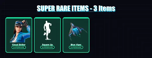 [PS4/PS5/XBOX/PC] | Cloud Striker | Predator | Mandalorian | Polar Peely | Mave | 8 skin | 11 pickaxe | 10 emote | 13 glider | Lv102