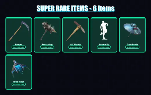[PS4/PS5/XBOX/PC] | Blackheart | Ronin | Calamity | Fade | Rox | 61 skin | 69 pickaxe | 86 emote | 67 glider | Lv995
