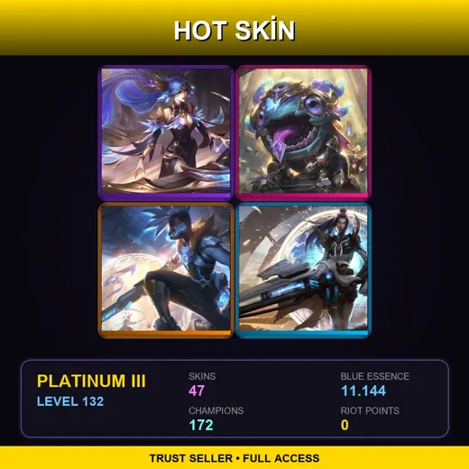 VN | Victorious Sona | Victorious Kog'Maw | Pulsefire Ekko | Pulsefire Caitlyn | 47 Skin | 172 Champ | Platinum III | Lv132