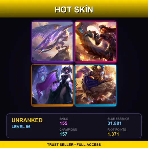 BR | Victorious Anivia | Victorious Sivir | Victorious Morgana | Victorious Maokai | 155 Skin | 157 Champ | Lv96