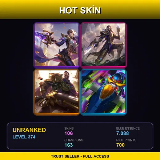 LAS | Victorious Fiora | Victorious Lucian | Victorious Graves | Spirit Blossom Master Yi | 106 Skin | 163 Champ | Lv374 — Spirit Blossom Master Yi
