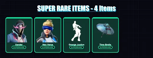 [PS4/PS5/XBOX/PC] | Xander | Neo Versa | Spectra Knight | Fusion | Menace | 95 skin | 100 pickaxe | 90 emote | 113 glider | Lv1484