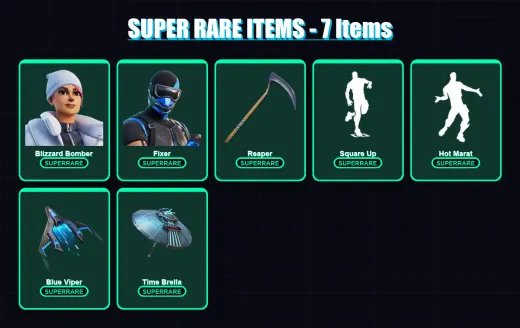 [PC/XBOX] | Blizzard Bomber | Fixer | Sorana | Snap | Valeria | 91 skin | 149 pickaxe | 116 emote | 129 glider | Lv1983