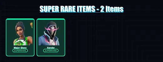 [PS4/PS5/PC] | Major Glory | Xander | Ronin | Lightrider | Aerial Assault Bomber | 73 skin | 115 pickaxe | 63 emote | 65 glider | Lv702