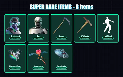 [PC/XBOX/PSN] | Breakpoint | Eon | Hybrid | The Ice King | The Foundation | 110 skin | 140 pickaxe | 109 emote | 132 glider | Lv1588