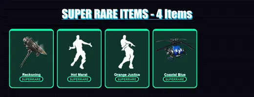 [PC/XBOX] | Blackheart | Ultima Knight | The Visitor | The Scientist | Hybrid | 72 skin | 71 pickaxe | 75 emote | 71 glider | Lv927