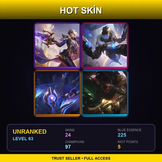 EUW | Victorious Fiora | Star Guardian Akali | PROJECT: Renekton | Cosmic Sting Skarner | 24 Skin | 97 Champ | Lv63 — Cosmic Sting Skarner