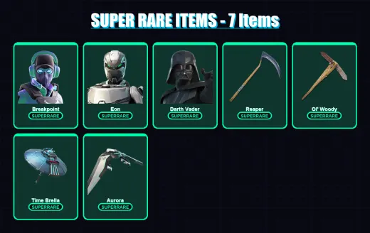 [PC/PSN] | Breakpoint | Eon | Darth Vader | Spectra Knight | Lynx | 189 skin | 219 pickaxe | 179 emote | 201 glider | Lv2624