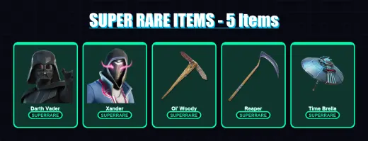 [PC/XBOX] | Darth Vader | Xander | The Foundation | Spire Assassin | Joey | 234 skin | 311 pickaxe | 198 emote | 219 glider | Lv4274