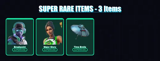 [PC/XBOX] | Breakpoint | Major Glory | Snap | Raz | Kymera | 189 skin | 157 pickaxe | 123 emote | 104 glider | Lv1690
