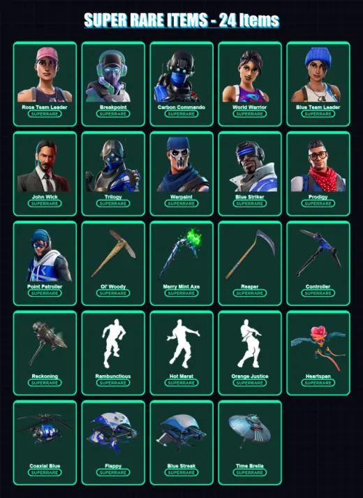 [PC/XBOX] | Rose Team Leader | Breakpoint | Carbon Commando | 178 skin | Lv2357