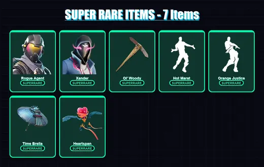 [PC/PSN] | Rogue Agent | Xander | Drift | Frostbite | Peter Griffin | 197 skin | 248 pickaxe | 227 emote | 174 glider | Lv2311 — Game account