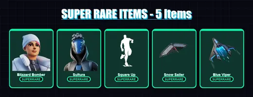 [PS4/PS5/XBOX/PC] | Blizzard Bomber | Sultura | Nezumi | Snap | Paradigm (Reality-659) | 34 skin | 103 pickaxe | 47 emote | 79 glider | Lv1247
