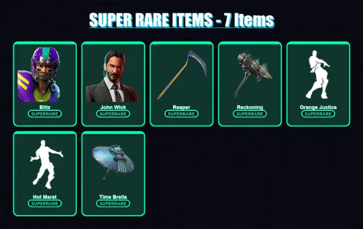[PS4/PS5/XBOX/PC] | Blitz | John Wick | Luxe | Sentinel | Rox | 125 skin | 191 pickaxe | 145 emote | 138 glider | Lv3208 — Game account