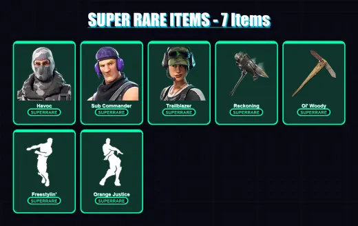 [PC/XBOX/PSN] | Havoc | Sub Commander | Trailblazer | Gear Specialist Maya | Ragnarok | 35 skin | 36 pickaxe | 33 emote | 45 glider | Lv551