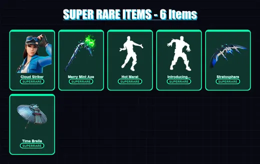 [PS4/PS5/XBOX/PC] | Cloud Striker | Deadpool | The Imagined | Midas | Fade | 51 skin | 77 pickaxe | 62 emote | 85 glider | Lv1095