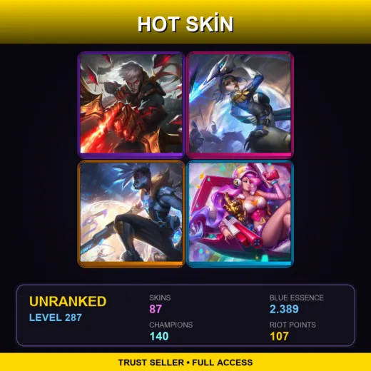 EUNE | Conqueror Varus | Pulsefire Fiora | Pulsefire Ekko | Arcade Miss Fortune | 87 Skin | 140 Champ | Lv287