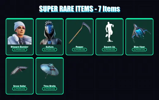 [PS4/PS5/XBOX/PC] | Blizzard Bomber | Sultura | Nezumi | Torin | Peter Griffin | 111 skin | 146 pickaxe | 114 emote | 110 glider | Lv1564