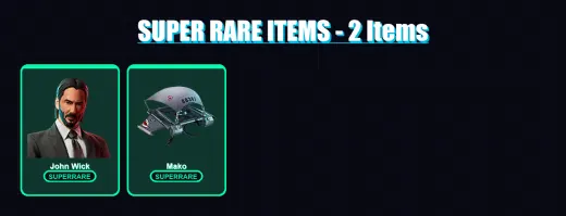 [PC/XBOX/PSN] | John Wick | Lynx | The Ice King | Ruin | Gear Specialist Maya | 29 skin | 29 pickaxe | 37 emote | 32 glider | Lv444