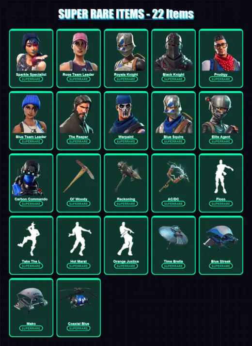 [PS4/PS5/XBOX/PC] | Sparkle Specialist | Rose Team Leader | Royale Knight | 77 skin | Lv1326 — Game account