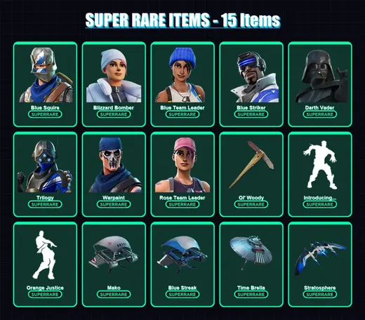 [PS4/PS5/PC] | Blue Squire | Blizzard Bomber | Blue Team Leader | Blue Striker | Darth Vader | 88 skin | 83 pickaxe | 64 emote | 69 glider | Lv916 — Game account