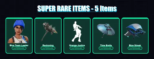 [PS4/PS5/XBOX/PC] | Blue Team Leader | Blackheart | Fade | Snap | Calamity | 54 skin | 74 pickaxe | 65 emote | 82 glider | Lv1371