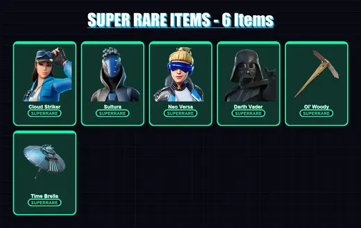 [PS4/PS5/XBOX/PC] | Cloud Striker | Sultura | Neo Versa | Darth Vader | Blaze | 286 skin | 327 pickaxe | 275 emote | 234 glider | Lv4039 — Game account