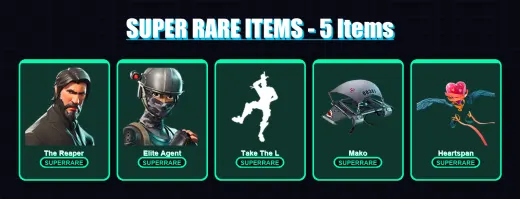 [PS4/PS5/XBOX/PC] | The Reaper | Elite Agent | Ragnarok | Sentinel | Renzo the Destroyer | 45 skin | 53 pickaxe | 53 emote | 69 glider | Lv947